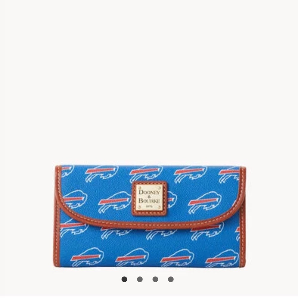Dooney and Bourke NFL Buffalo Bills wallet